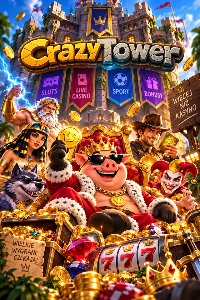 Crazytower – więcej niż kasyno na telefonie